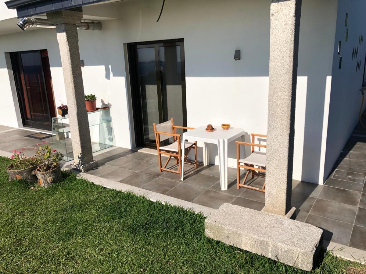 Precioso apartamento con terreno y vistas a cies Vigo Exterior foto