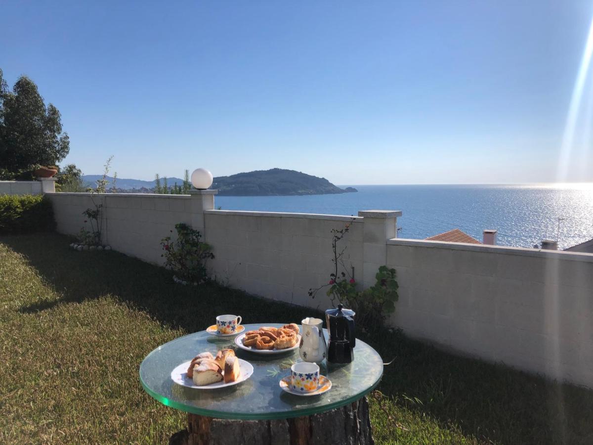 Precioso apartamento con terreno y vistas a cies Vigo Exterior foto